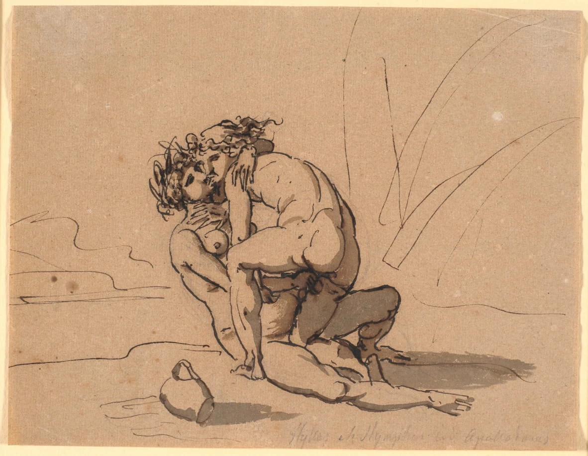 Studio di Hylas accarezzato dalla ninfa - Statens Museum for Kunst